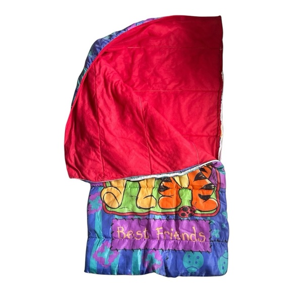 VTG '90s Disney Winnie the Pooh Tigger Best Friends Sleeping Bag - Picture 2 of 5